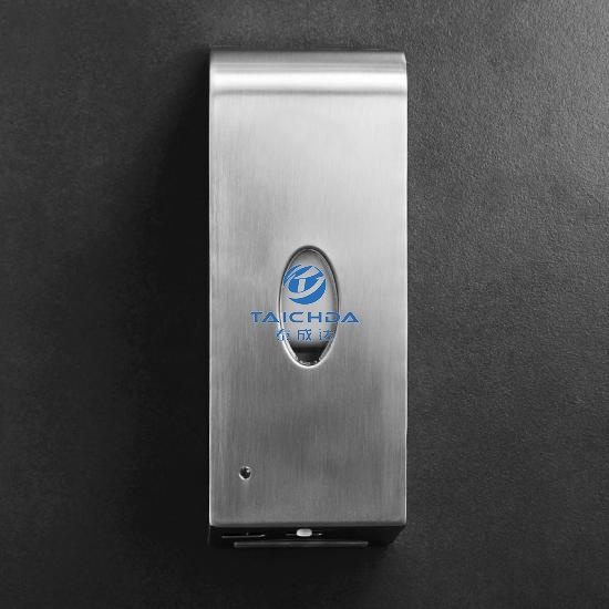 Restroom automatic foaming soap dispenser