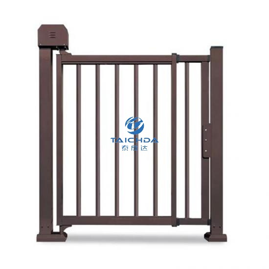 Entry system stainless steel pedestrian gates