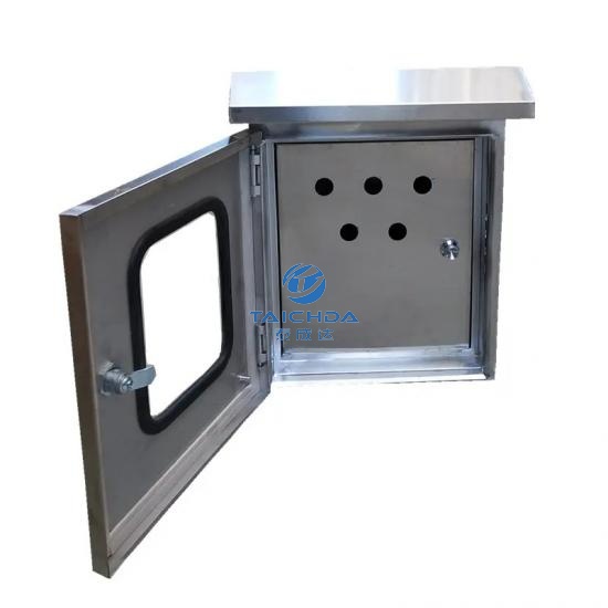 Waterproof IP65 switch button panel box SS304 material