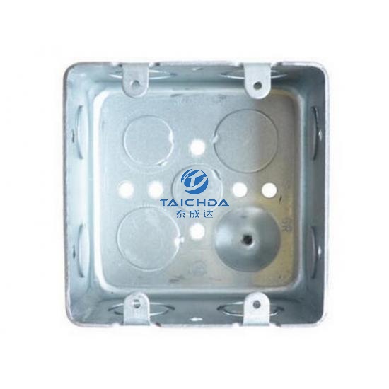 UL CUL concealed galvanized switch socket junction box