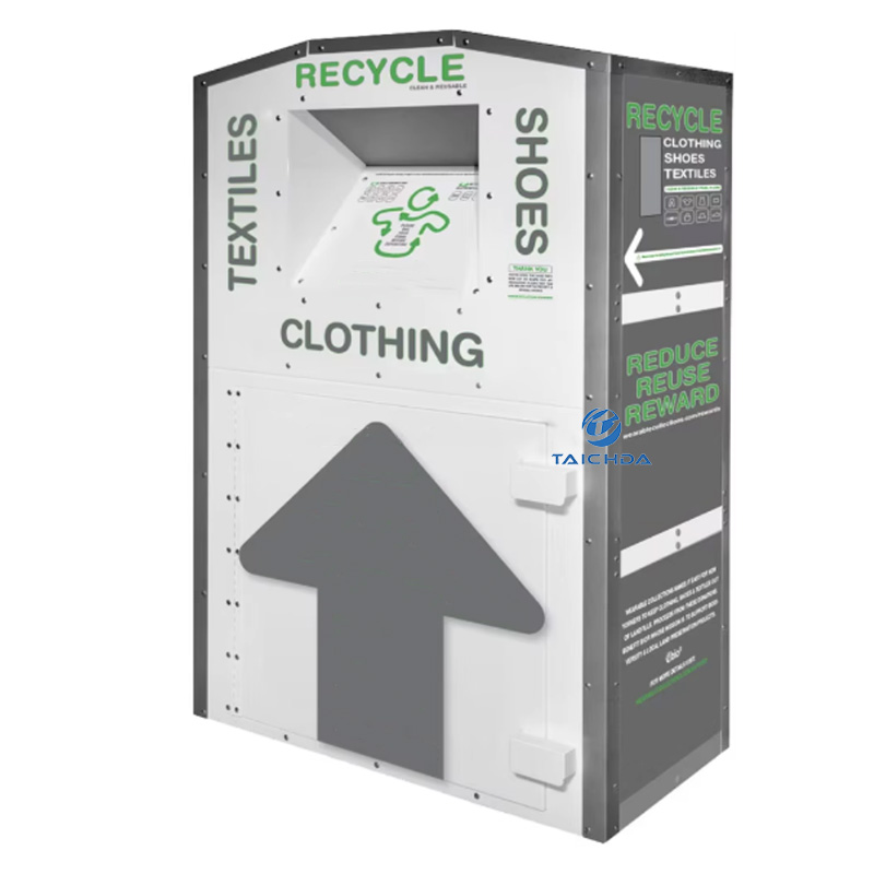 Used Clothes Collection Bin