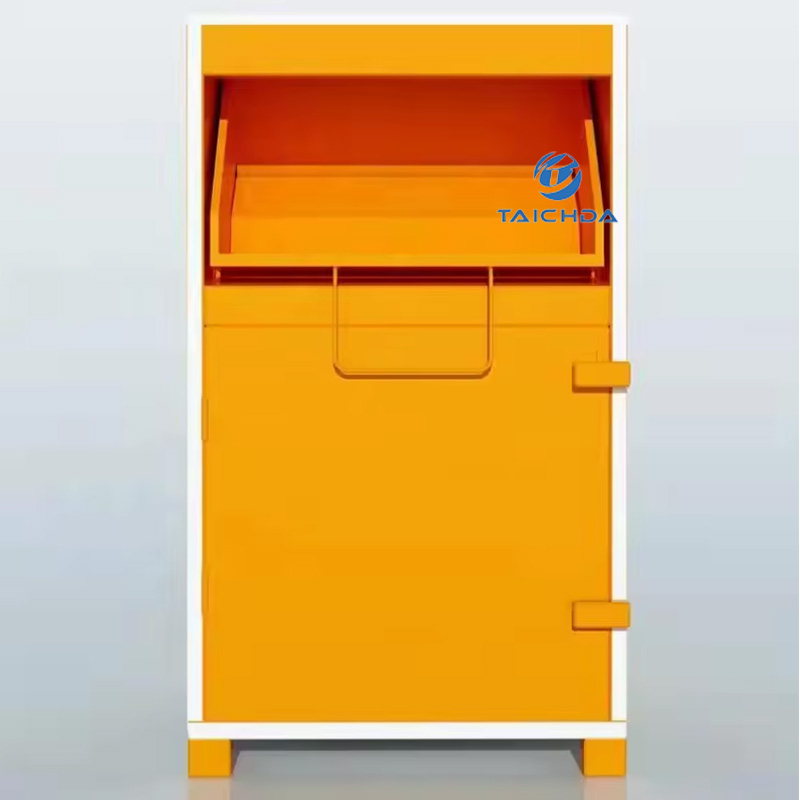 Environmentally  clothing collection bin