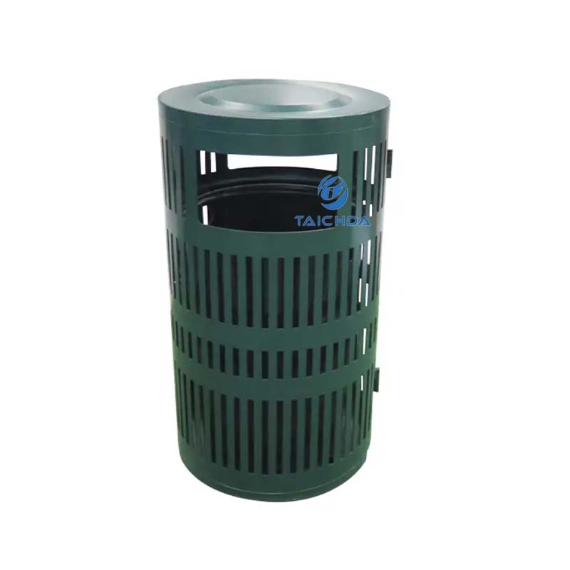 Commercial metal dustbins