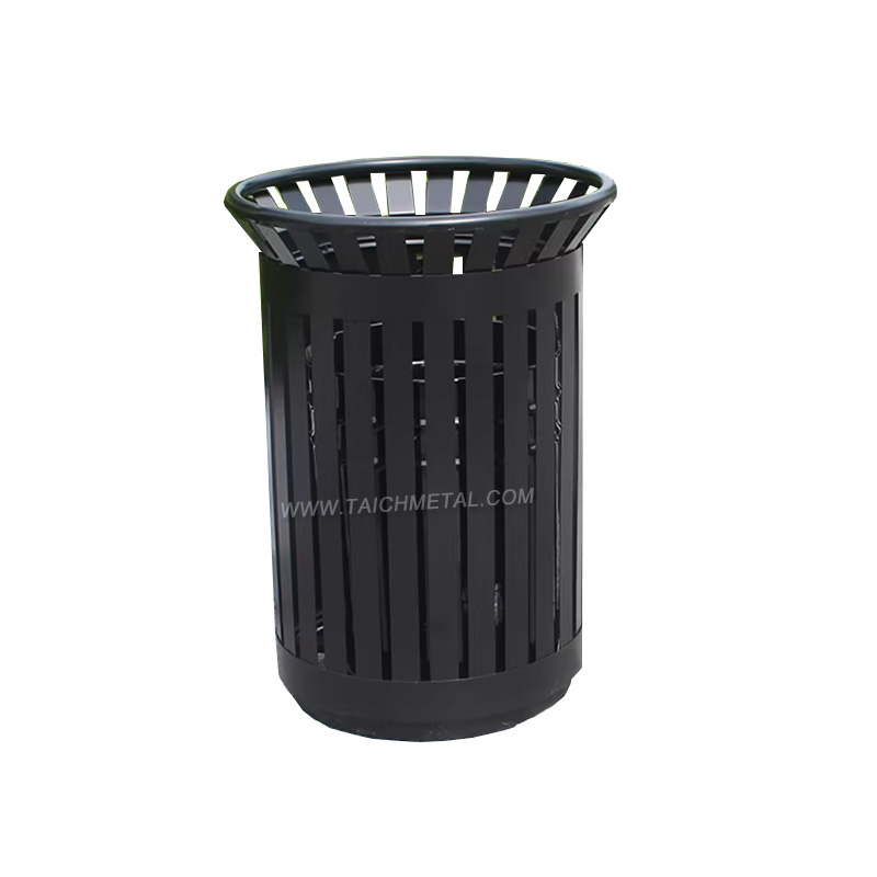 Diseño personalizado de fábrica: modernos contenedores de basura para exteriores de alta resistencia.