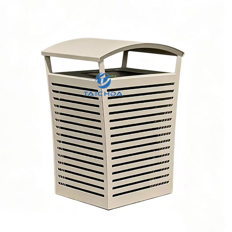 large trash bins