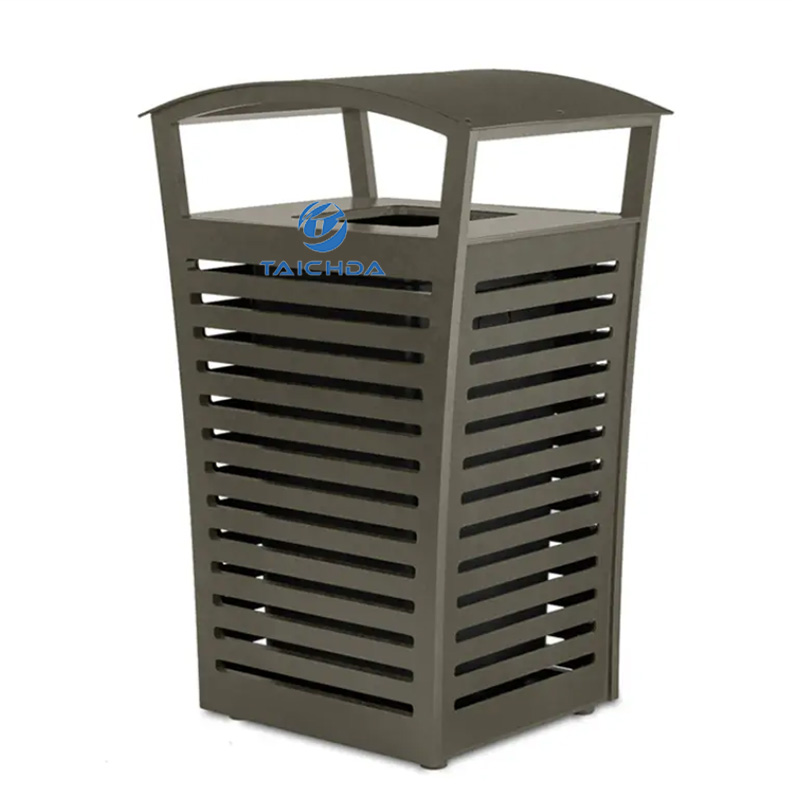 Fashion galvanized garbage cans
