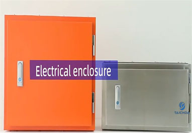 Cajas para paneles eléctricos de acero dulce y acero inoxidable personalizadas por Taichengda.