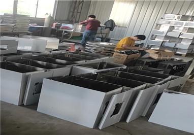 Estado de producción de la carcasa del panel eléctrico de acero inoxidable 316